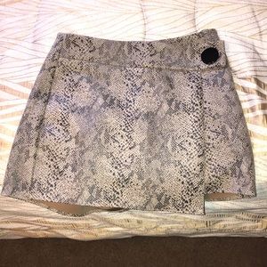 Snake Print Zara skort